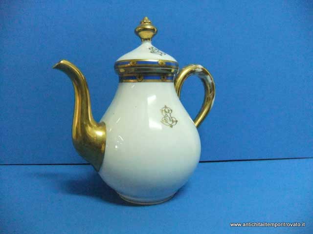 Antichità il tempo ritrovato - Antiquariato e restauro - Oggettistica  d`epoca-Porcellane e ceramiche-Servizio da te Mason`s Manchu